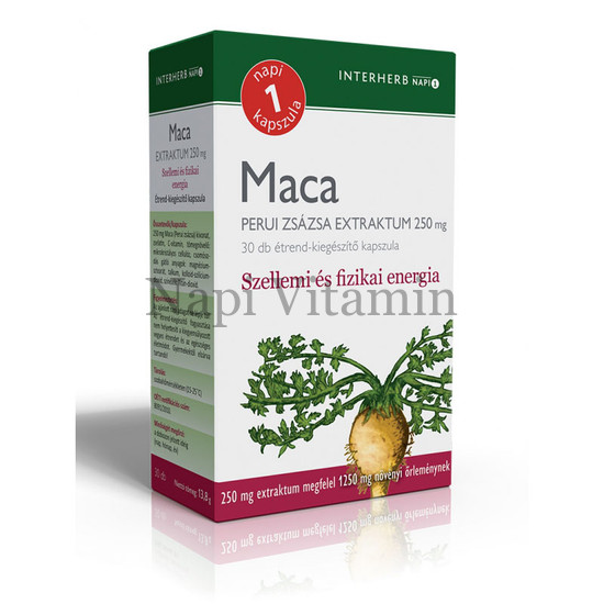 Interherb Napi 1 Maca Perui zsázsa Extraktum 30x